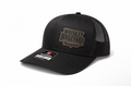 Whiskey Boulevard Transport Trucker Hat (Black on Black)